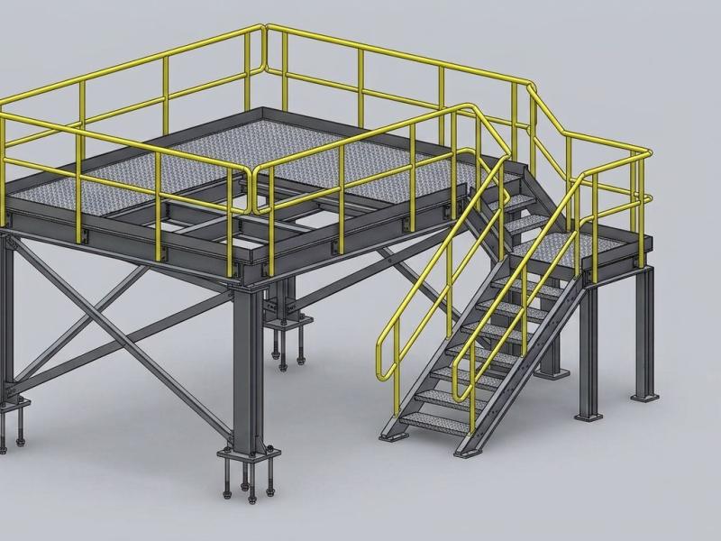 Plataforma de acesso a equipamentos